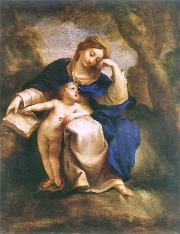 Jerzy Siemiginowski-Eleuter Madonna and Child china oil painting image
